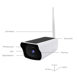 <span class=keywords><strong>Telecamera</strong></span> CCTV Solare 2022 in Offerta, 2MP CMOS, Sicurezza Esterna Intelligente, Wireless <span class=keywords><strong>WiFi</strong></span>, Impermeabile IP54, Audio Bidirezionale, Garanzia 1 Anno - Product Image 4