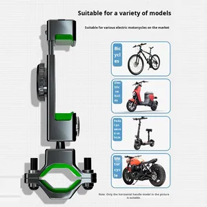 Оригинальный патентный пластиковый держатель для телефона на электровелосипед с подсветкой и защитой от падений - Product Image 4