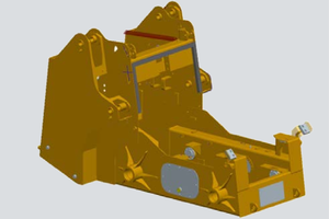 KATOCASE Diesel Hydraulic Tracked Skid Steer Loader Mesin Weichai Radius Belok Pendek Kapasitas Muatan 1200kg Motor Pemindah Beban Kota - Product Image 6