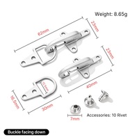 Kancing Bentuk Pesawat Terbang, Warna Putih Matte, Model Lobster Clasp, Dapat Dilepas, Dapat Digunakan Kembali, Bahan Zinc Alloy, Pengait Lepas Cepat Model Pesawat untuk Mantel