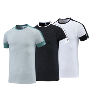 Camisetas de Verano 2026 para Hombre, Tejido de Seda de Hielo, 220g, Estampado Deportivo, Manga Corta, Corte Holgado, Alta Calidad - Product Image 1