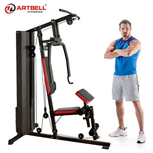 Artbell Gym à domicile tout-en-un de meilleure qualité 3 stations de gymnastique totale à domicile pour l'haltérophilie et la musculation