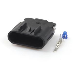 4 Pin Waterproof Connector For Buick Cars Oil <b>Pump</b> Plug 15326633 15326631 Male And Female Plastic Auto Connectors - Product Image 2