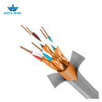 Kabel Ethernet Komputer LAN Internet Kecepatan Tinggi SFTP Terproteksi Jaringan Cat 7 305m LSZH Jacket