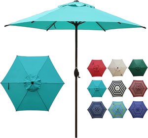 Couverture de parapluie de jardin imperméable auvent de plage extérieur jardin Protection UV <span class=keywords><strong>Parasol</strong></span> <span class=keywords><strong>Parasol</strong></span> couverture de remplacement de parapluie - Product Image 2