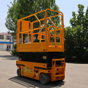 Alta calidad 6m 8m 10m 12m automotriz todo terreno rueda pequeña Skyjack Mini vehículo elevador de tijera hidráulico - Product Image 5