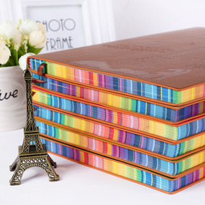 חם מכירה מותאם אישית a5 מחברות כיסוי רכה חוט תפירה חוט נייר רגיל ללא הזמנה מינימלית - Product Image 3