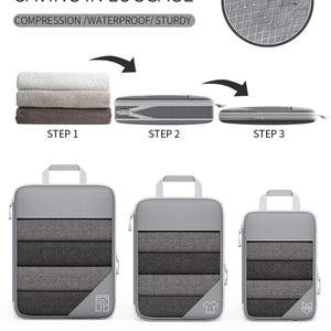 Wholesale Travel <b>Bags</b> Set High Quality Waterproof Packing Cubes <b>Clothes</b> Organizer Foldable Durable Luggage <b>Bags</b> - Product Image 5