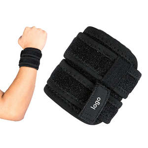 واقيات رسغ رياضية احترافية أربطة مزدوجة لورق المعصم مضغوطة قابلة للضبط حماية رسغ - Product Image 1