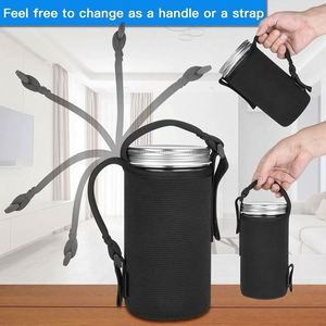 Funda Aislante para Vasos de Café de 24oz con Certificación BSCI, Bolsa para Vasos de Boca Ancha con Asa, Funda Portátil para Vasos y Botellas de Agua - Product Image 2