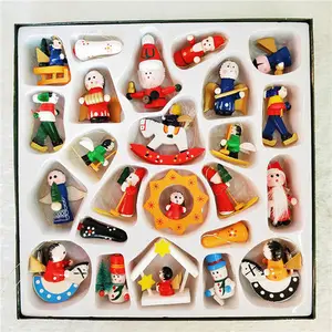 2021 piccoli pendenti in legno giocattoli per bambini confezione regalo regalo di natale idee