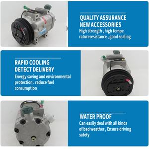 Compresor de Aire Acondicionado 8A0260805AF 8A0260805AA 8A0260805AC para AUDI 80, Compresor de CA de 12V - Product Image 6