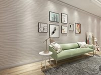 Panneau mural 3D en PVC pour décoration moderne, résistant au feu et à l'humidité, facile à installer, pour intérieur résidentiel et commercial, ensemble de 12 pièces