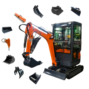 Free Shipping Mini Excavator 2 Price Epa New Crawler 1.5t with Chassis Retractable - Product Image 2