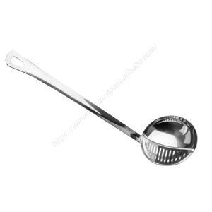 Cuillère passoire multifonctionnelle portable en acier inoxydable D2495 pour la cuisine, idéale pour la vente en gros - Product Image 1