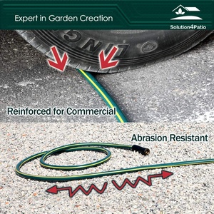 3/4 "100FT Long Plastique No Kink Heavy Duty Soft Flexible Pipe PVC <span class=keywords><strong>Arrosage</strong></span> <span class=keywords><strong>Tuyau</strong></span> d'<span class=keywords><strong>arrosage</strong></span> - Product Image 3