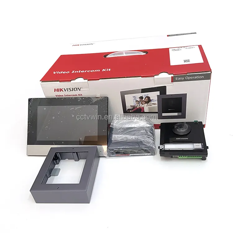 Hik OEM Vision Tür Intercom System Video Tür Telefon DS-KIS602 IP Video Intercom