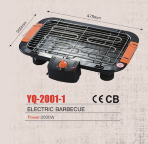 UQ-2001 <strong>Multifunctional</strong> Household Smokeless <strong>Electric</strong> <strong>Grill</strong> Outdoor Bbq Machine Stainless Steel <strong>Electric</strong> Bbq <strong>Grill</strong> - Product Image 6