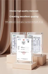 Cama para Gato Branca e Amarela, Arranhador de Papelão Ondulado de Grande Diâmetro, Resistente ao Desgaste e que Não Danifica as Garras - Product Image 3