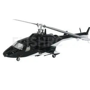 FLISHRC FL450 Roban Airwolf Helicóptero tamanho 450 escala 6CH RC Helicóptero GPS com controlador de vôo H1 BNF não voar asa