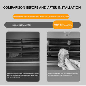 2025 NEW Electric Spare Parts Radiator Insect Grill <strong>Guard</strong> Front Tuning Accessory Car Bug Mesh Insect Screen for BYD Qin <strong>L</strong> - Product Image 6