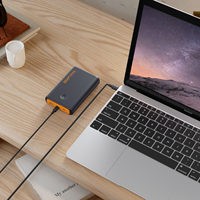 Chargeur portable double de type C super rapide, grande capacité, chargeur pour ordinateur portable 20000mAh 85W PD, batterie externe, vente en gros