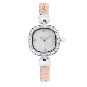 Reloj Cuadrado para Mujer con Logotipo Personalizado, Reloj de Pulsera de Lujo con Diamantes Moissanite VVS - Product Image 1
