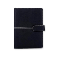 Planificateur de cahier Bujo de voyage de bureau d'affaires avec cahier de reliure à anneaux à fermeture magnétique