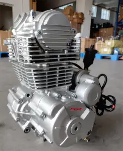 ダートバイクモーターサイクルPR300エンジンアセンブリzongshenエンジン300CC排気量に適しています