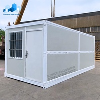 Maison mobile de luxe personnalisée, détachable, préfabriquée, pliable, conteneurs de vie de 20 à 40 pieds, maisons préfabriquées