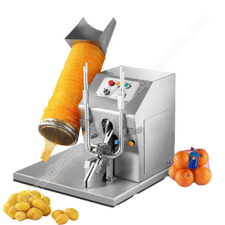 Easy to Operate Mussel Packing Machine Garlic Mesh Bag Packing Machine