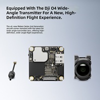 BETAFPV Meteor75 Pro II, drone FPV brushless entièrement assemblé, en plastique, avec système de transmission numérique haute définition et grand angle.
