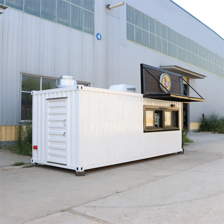 Nieuwe Stijl Container Winkel Verzending Container Coffeeshop Met Één Set Apparatuur