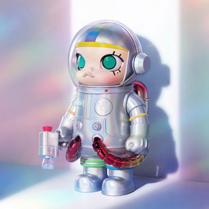 POPMART MEGA SPACE <span class=keywords><strong>MOLLY</strong></span> 400% Rainbow 2.0 Figurines d'action d'anime authentiques, boîte mystère à collectionner, décoration de maison, cadeau - Product Image 4