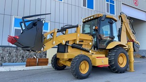 รถตักล้อยาง JCB 3CX ที่มีความคล่องตัวสูง เครื่องจักรใหม่สำหรับโครงการพัฒนาโครงสร้างหมู่บ้านและงานขุดร่อง - Product Image 2