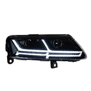 2008-2011 Audi A6L Ensemble de phares Nouvelle lentille en plastique double lumière LED modifiée Applicable pour le modèle Audi A6 - Product Image 2