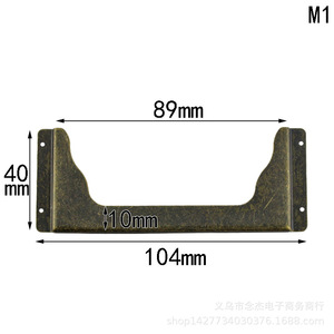 Organizador de Cajones con Ranura para Tarjetas de 104x40mm, Soporte Rectangular de Acero al Carbono M1 para Etiquetas, Montaje en Pared para Cajones - Product Image 1