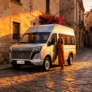 Dongfeng Furuitong V10E Fourgon de livraison à châssis long et toit surélevé, batterie CATL 115 kW, prix direct concessionnaire pour importateurs mondiaux de fourgons - Product Image 1