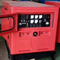 DM-SAE-500A Groupe électrogène de soudage transportable 2 poteaux 400A 500A pour soudage MMA Arc Mig avec moteur diesel