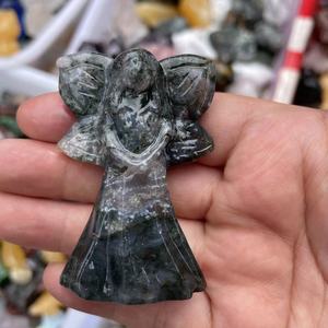 6cm Cute Gemstones fairy <b>Crystal</b> Carving Crafts Amethyst <b>Crystal</b> Gifts <b>Crystal</b> Angels Unique Gifts - Product Image 2