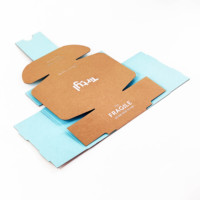 Oem Hersteller gedruckt rosa Geschenk Wellpappe Mailing Box benutzer definierte Versand Kleidung Box Verpackung