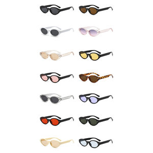 Lunettes de soleil Xingxing pour femmes, monture ovale simple UV400, nouvelle mode 2025, protection solaire anti-UV, pour voyage, cyclisme, conduite - Product Image 4