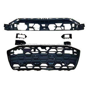 Grille de pare-chocs avant de voiture d'entrepôt américain S6 Grille centrale pour Audi A6 C8 PA 2023 2024 2025 Grille de voiture - Product Image 1