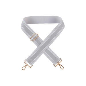 Cinghia in tessuto da 5 cm, grigio, per borsa, accessorio per borsetta - Product Image 1