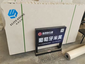 Grande dalle élégante en calcaire crème <span class=keywords><strong>du</strong></span> <span class=keywords><strong>Portugal</strong></span> avec un ton beige subtil pour les panneaux muraux de hall modernes et la conception d'un <span class=keywords><strong>comptoir</strong></span> de réception - Product Image 6