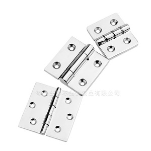 Bisagras de acero inoxidable 316 para puertas y ventanas de camarotes de barcos marinos, bisagra fundida de cuatro y seis orificios para reemplazo y reparación - Product Image 4