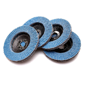Disques à lamelles en oxyde d'alumine résistants à l'usure, personnalisables, 4,5'' (115*22mm), pour le meulage de soudures, outils abrasifs de qualité européenne, usine chinoise - Product Image 4