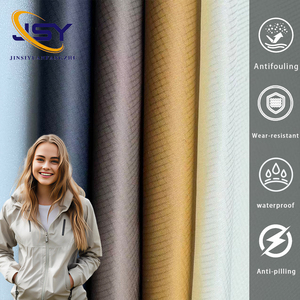<span class=keywords><strong>Tissu</strong></span> en polyester invisible 100 % polyester de haute qualité, léger, imperméable, antistatique et <span class=keywords><strong>anti</strong></span>-plume pour manteau de fille - Product Image 1