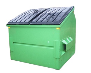 Garbage Bin Waste Car Super Built-in Capacity 4320 Liters Dumpster