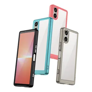 Colorful Phone Case With Anti Drop Interior For SONY Xperia 5V PC Back Case For 1V For SONY 10V